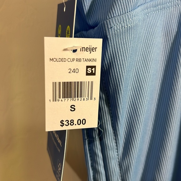 NWT free cycle swimwear molded cup rib, tankini size small - Picture 6 of 6